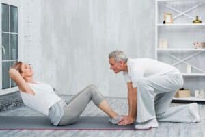 core exercises for seniors