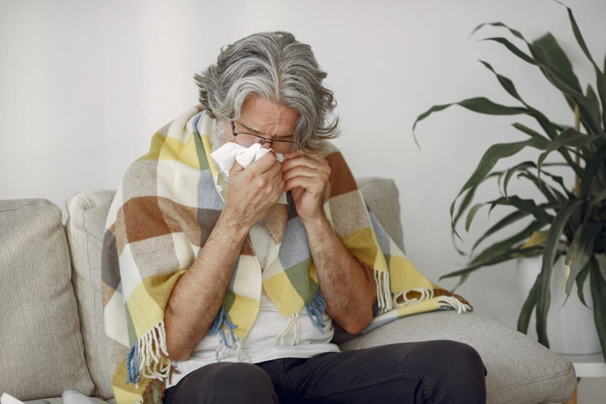 Influenza symptoms in seniors