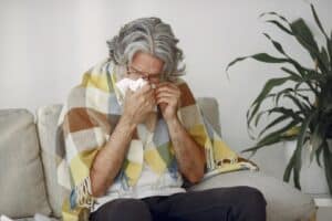 Influenza symptoms in seniors