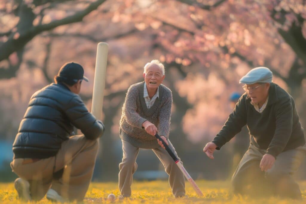 Seniors Doing Active Play