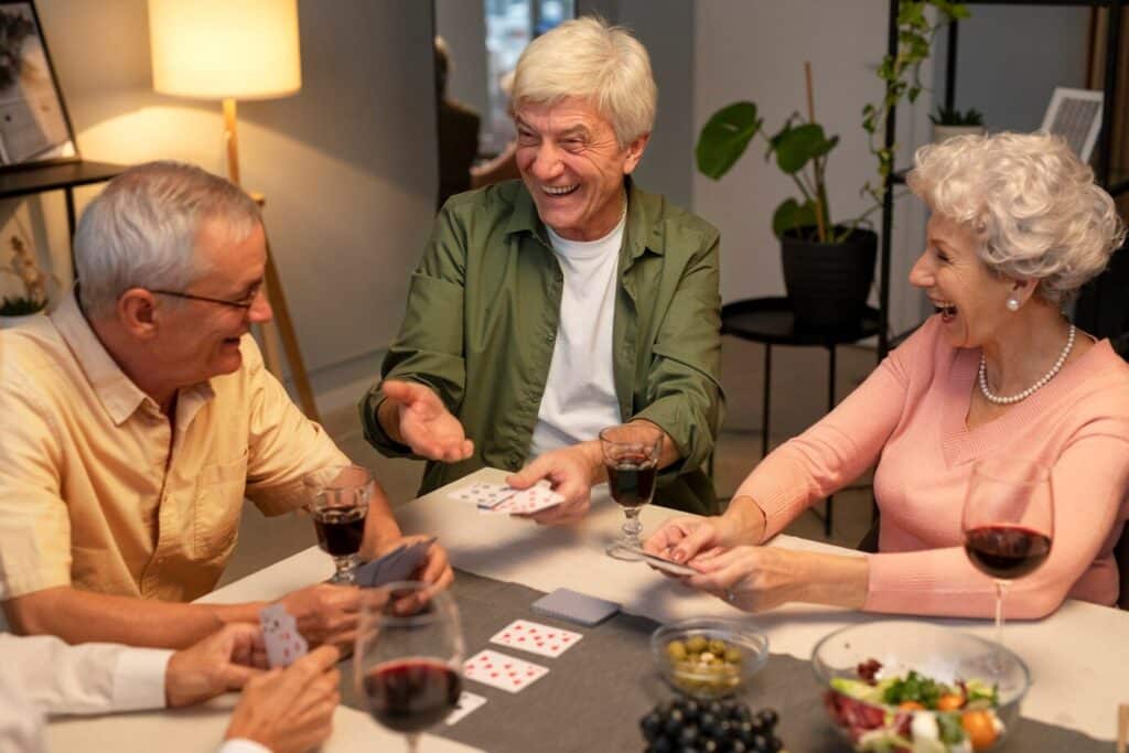 Card games for social interaction