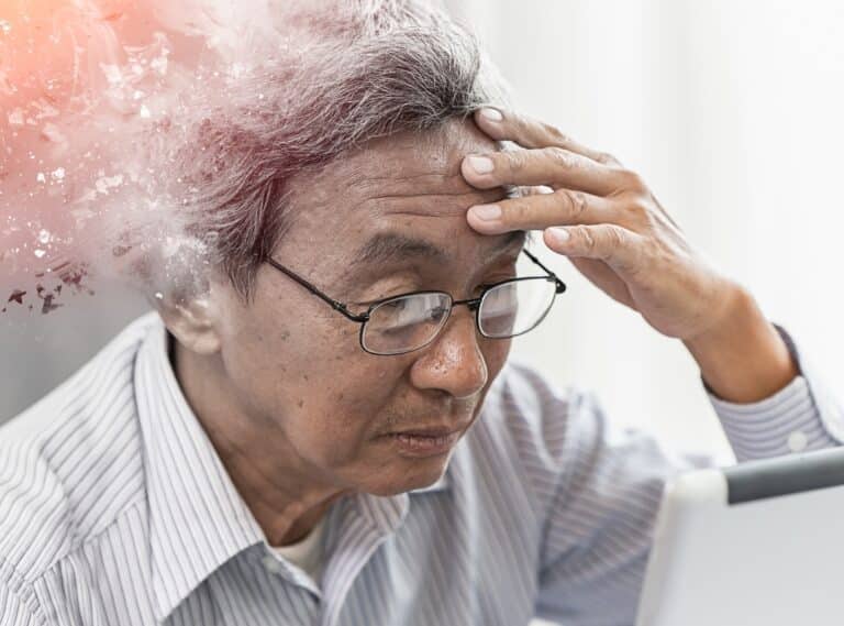 is freezing a symptom of alzheimers