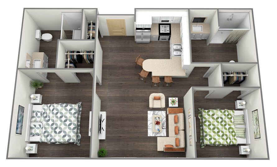 retirement home floor plans