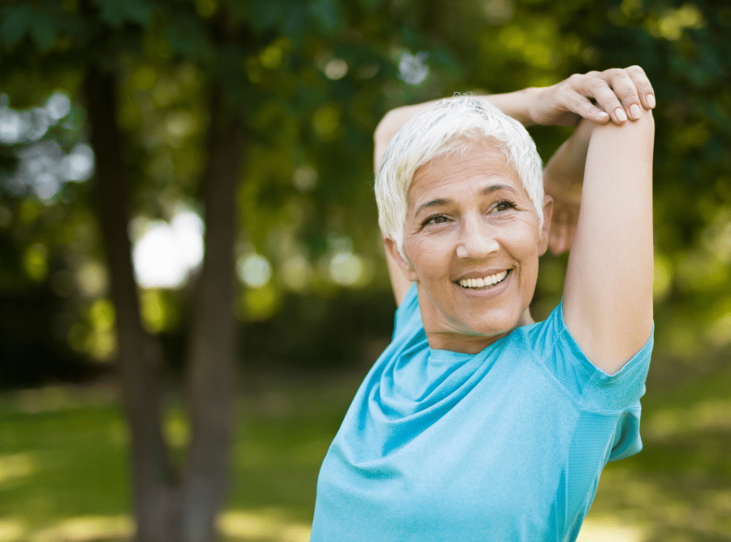 elderly aerobic or anaerobic exercise