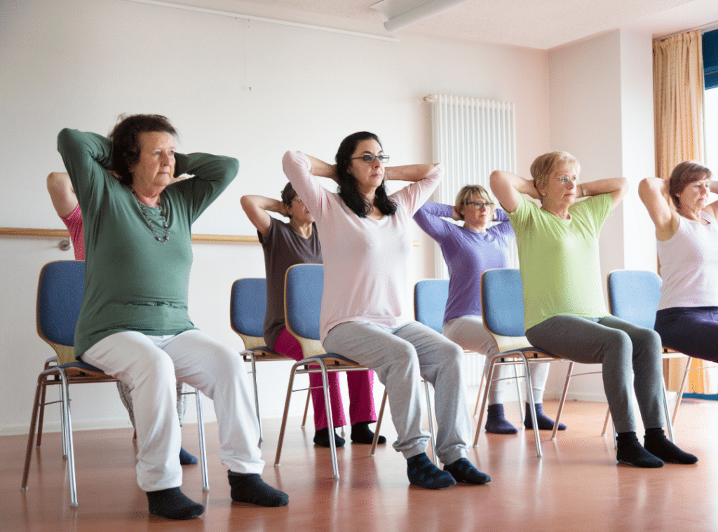 improve balance with chair exercises