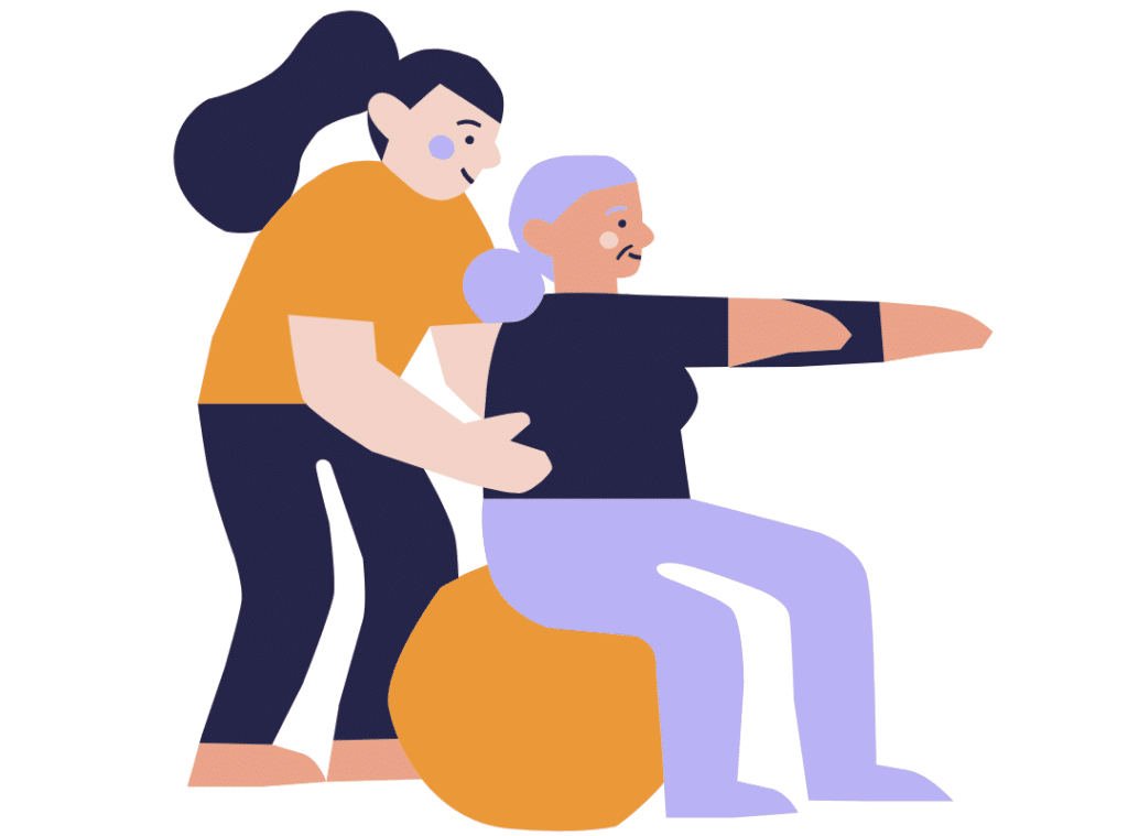 people 65 and up physical therapy​