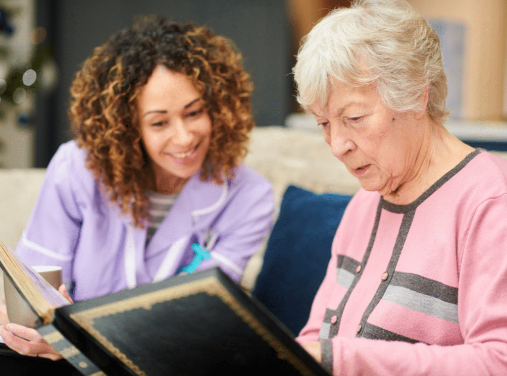 calming activities for dementia patients