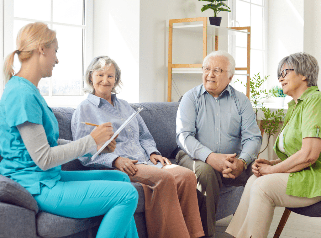 small group activities for nursing home residents