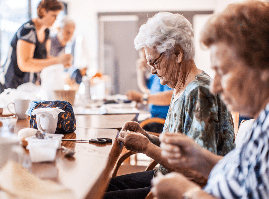 retirement home activities