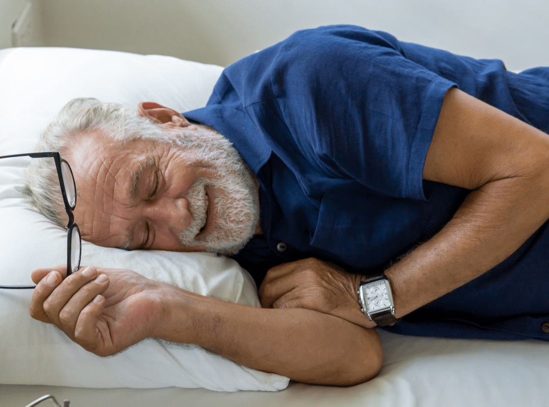 elderly sleeping a lot​