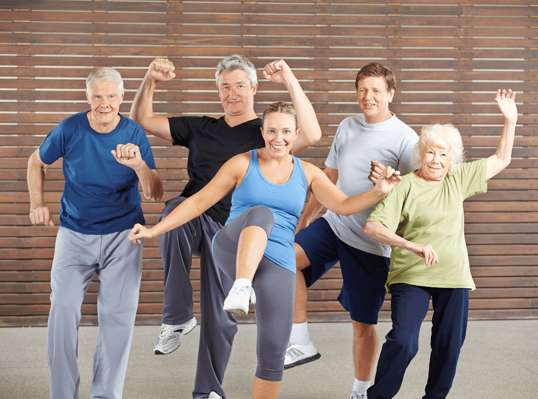 elderly workout classes