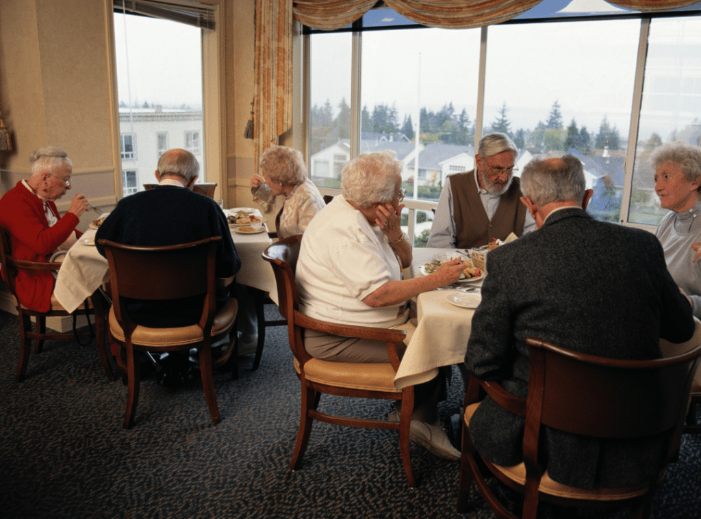nursing home dining room