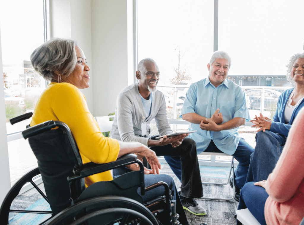 support groups for lonely seniors​