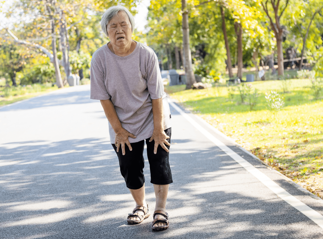 weak legs in elderly