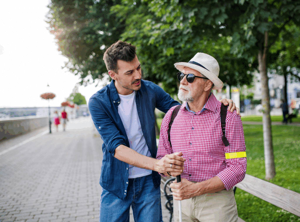 activities for blind seniors
