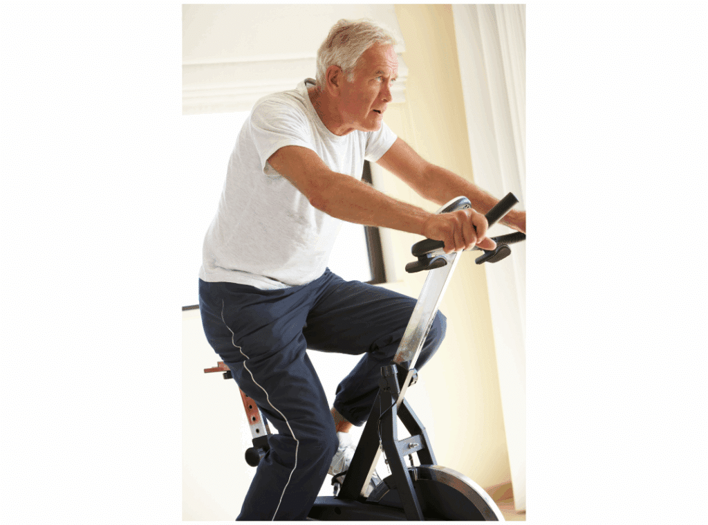 exercise bike workout for seniors