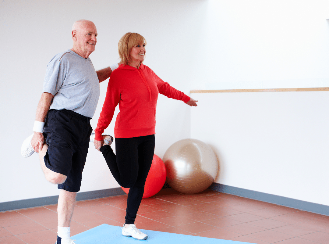 elderly leg exercises