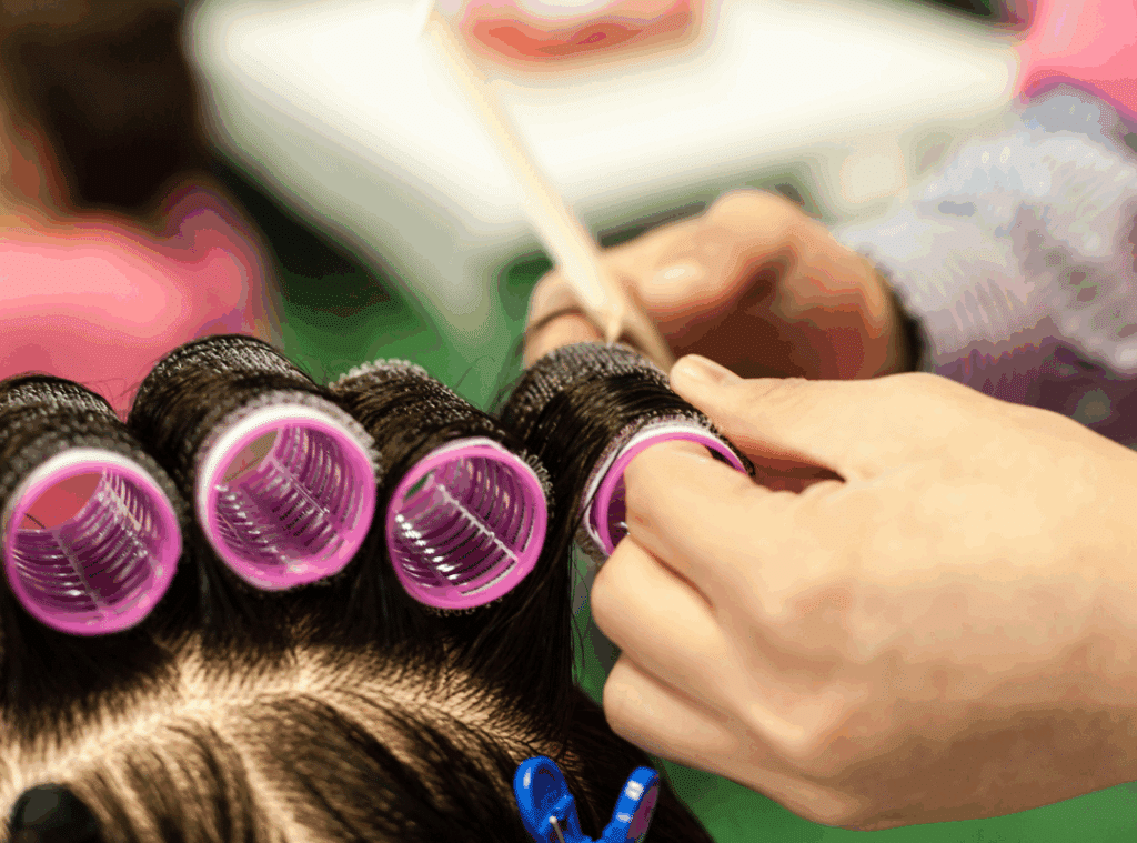 short hair perms for seniors