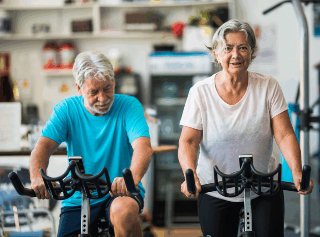 exercise bike workout for seniors