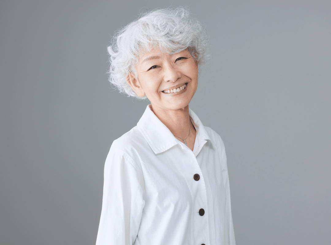 short hair perms for seniors