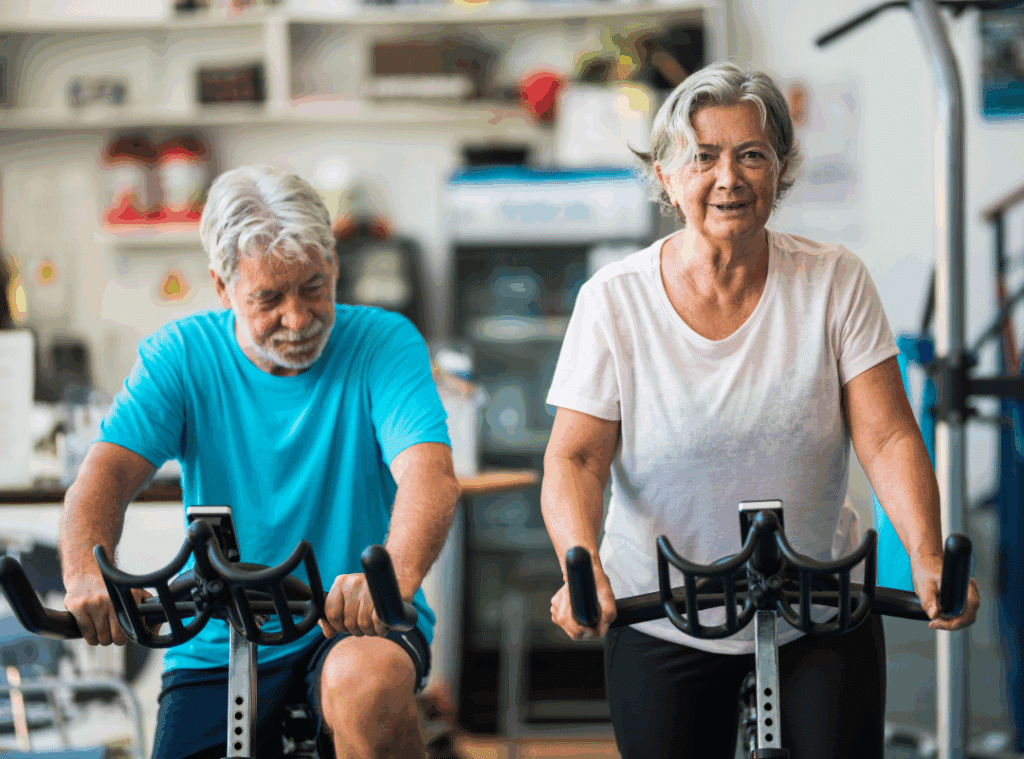 exercise bike workout for seniors