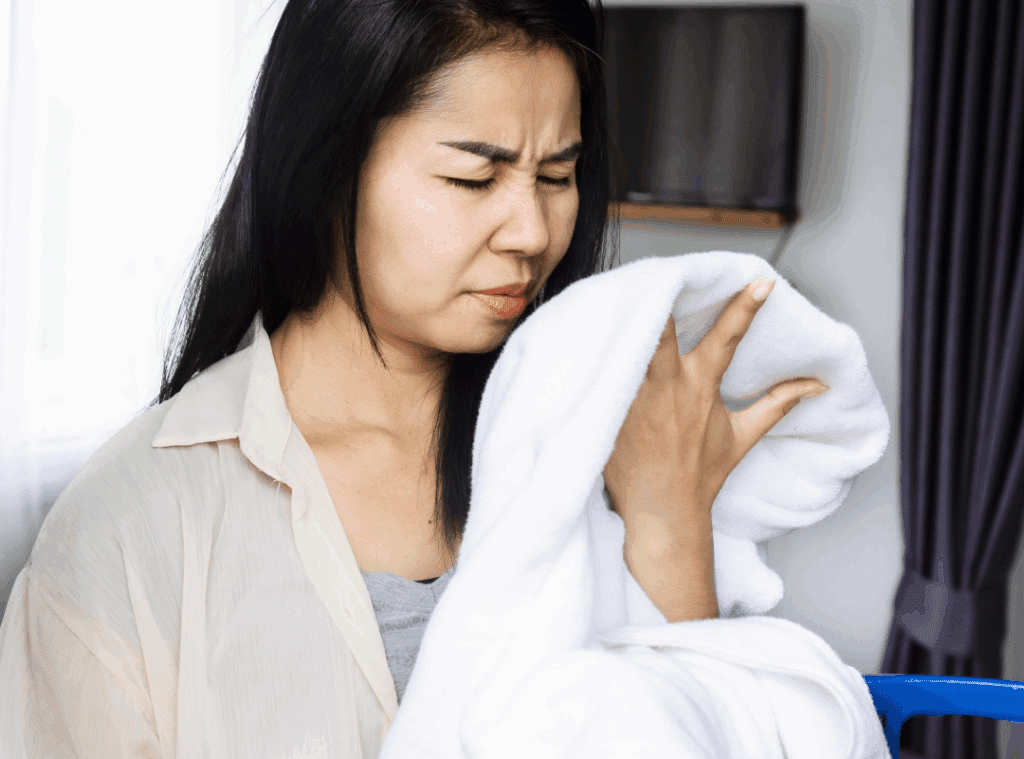 remove urine smell from elderly clothing