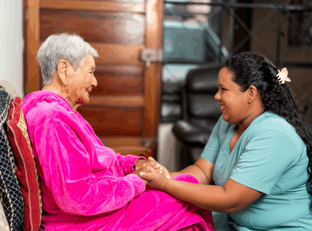 who typically lives in assisted living