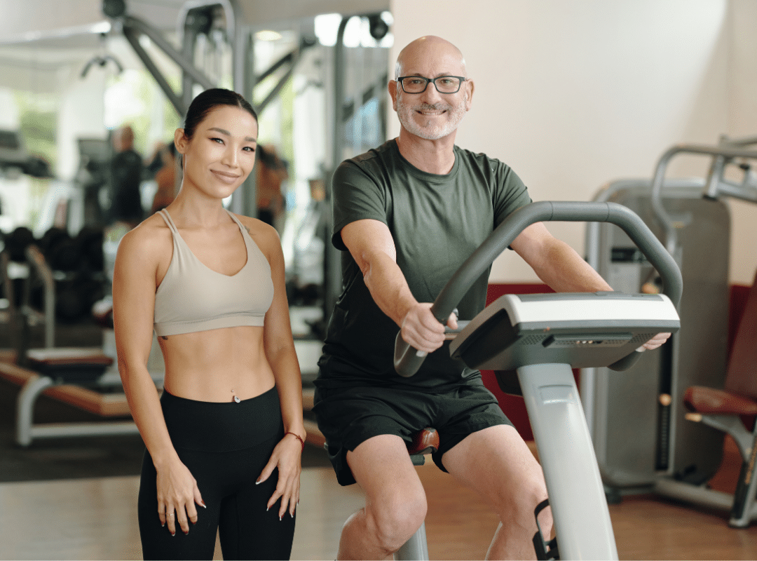 stationary bike workout for seniors